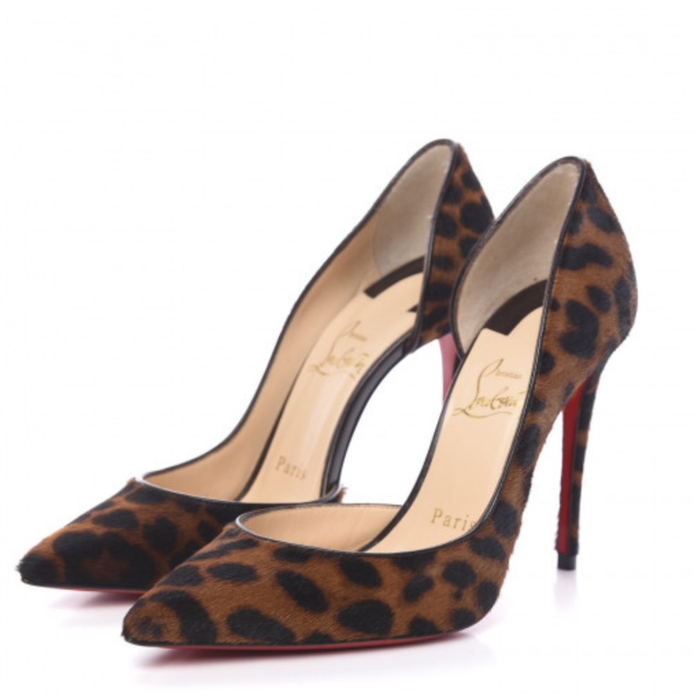 Christian Louboutin Iriza Pony Dark Leopard